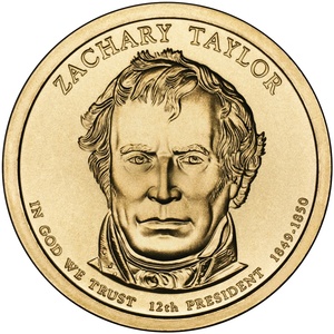 2009 1-dollar - S - Zachary Taylor reverse